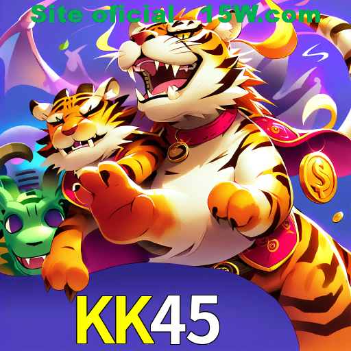 Imagem promocional da KK45 mostrando a plataforma e suas vantagens